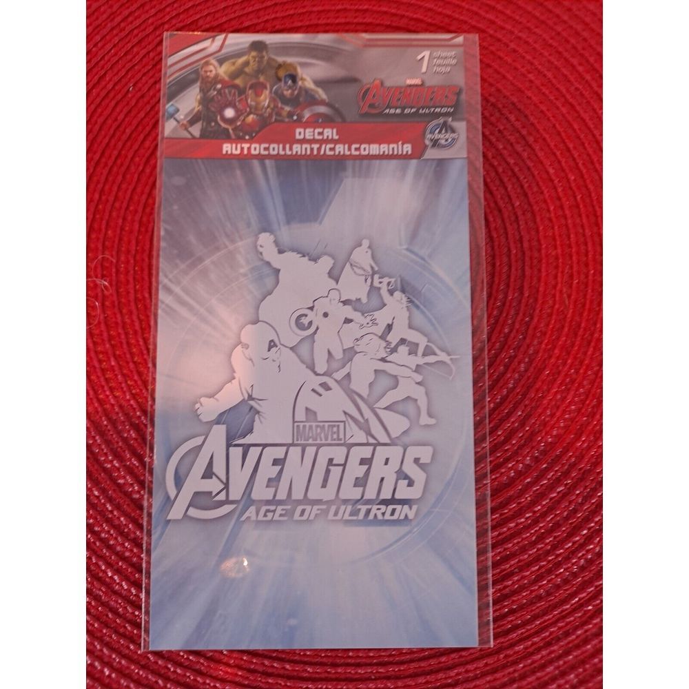 Marvel Avengers Age Of Ultron Car‎ Window Decal Sticker Loot Crate Sealed